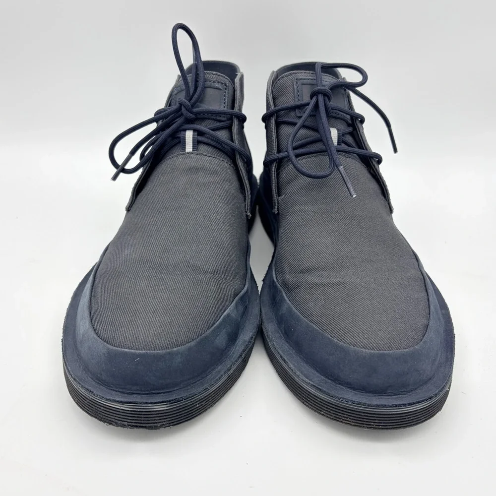 Camper Morrys Mens Navy Blue Textile Leather Chukka Boots EU 43 US 10 Techwear